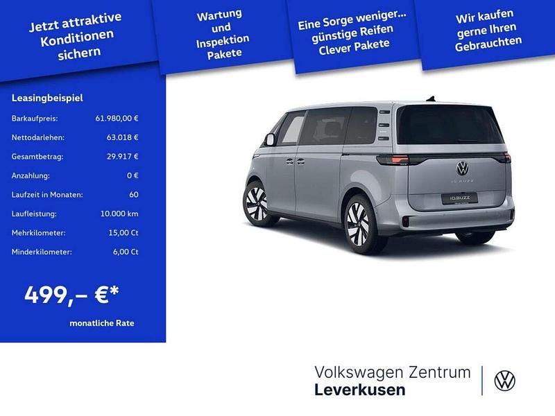 Neu VW ID. Buzz 210 kW (286 PS) 2026 Monosilber Van / Kleinbus