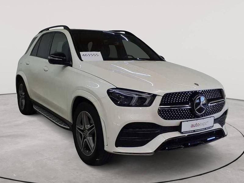 Manufaktur diamantweiß bright metallic Gebraucht 2022 Mercedes GLE350 AMG line SUV | 56.990 € (Guter Preis) - Bild 1/4