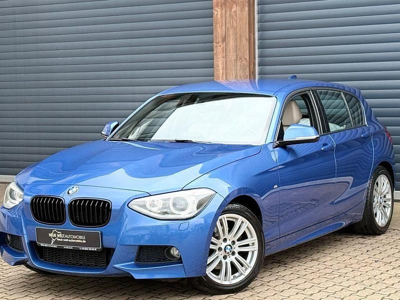 Blau Gebraucht 2014 BMW 118 M Sport Kleinwagen | 13.999 € (Teuer) - Bild 1/4