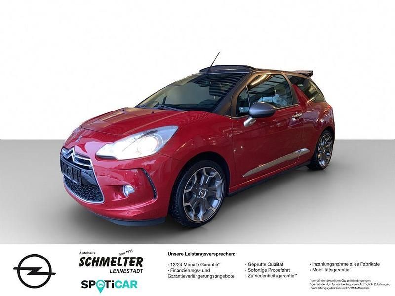 Rot Gebraucht 2014 Citroën DS3 Cabriolet Sport Chic Cabrio | 8.450 € (Etwas zu teuer) - Bild 1/4