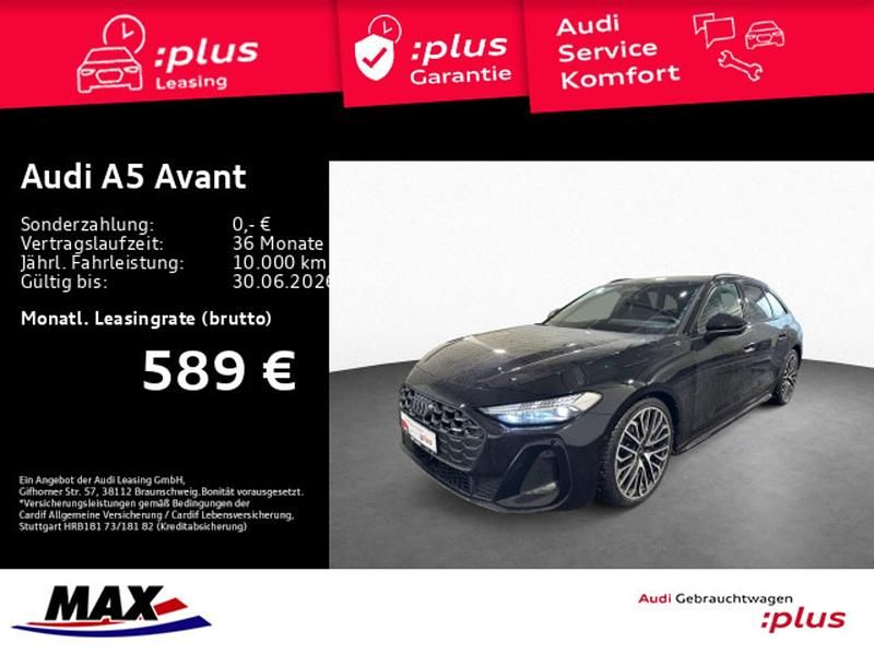 Gebraucht Audi A5 S-Line 204 PS (150 kW) 2025 Mythosschwarz mtallic Coupé
