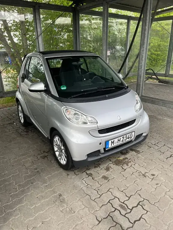 Gebraucht Smart ForTwo Cabrio Passion 71 PS (52 kW) 2008 Silber Cabrio