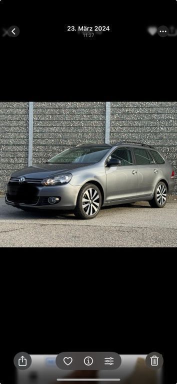 Grau Gebraucht 2011 VW Golf VI Match Kombi | 5.280 € (Fairer Preis) - Bild 1/4