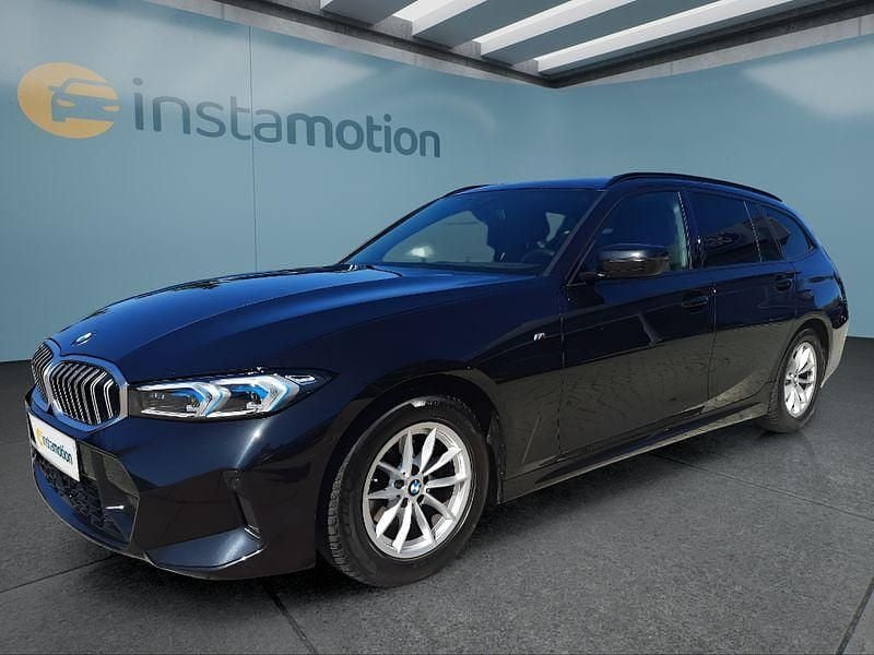 Schwarz Gebraucht 2023 BMW 318 M Sport Kombi | 34.699 € (Fairer Preis) - Bild 1/4