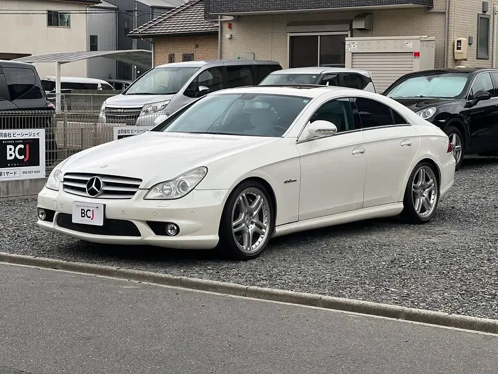 Gebraucht Mercedes CLS63 AMG 514 PS (378 kW) 2007 Weiß Coupé