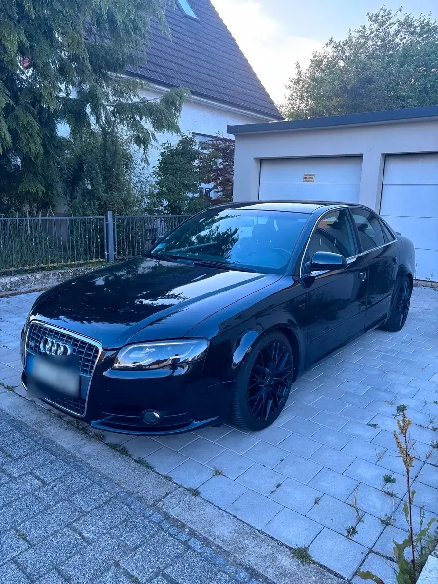 Gebraucht Audi A4 S-Line 131 PS (96 kW) 2007 Schwarz Limousine