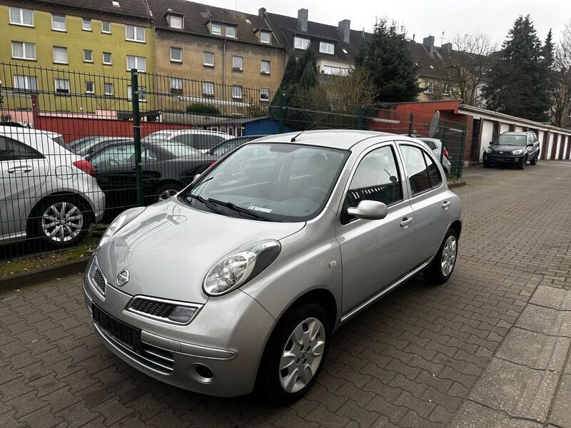Silber Gebraucht 2008 Nissan Micra Kleinwagen | 3.500 € (Fairer Preis) - Bild 1/4