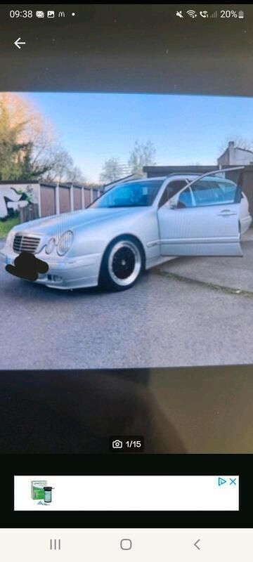 Silber Gebraucht 2002 Mercedes E270 Kombi | 2.900 € (Fairer Preis) - Bild 1/4