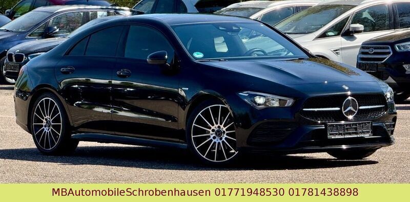 Schwarz Gebraucht 2021 Mercedes CLA200 AMG Limousine | 30.999 € (Fairer Preis) - Bild 1/4