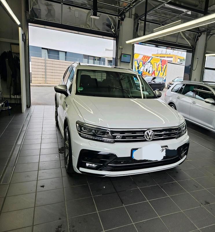 Gebraucht VW Tiguan Allspace Highline 190 PS (139 kW) 2019 Weiß SUV