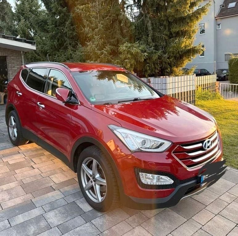 Rot Gebraucht 2014 Hyundai Santa Fe Premium SUV | 9.000 € (Superpreis) - Bild 1/4