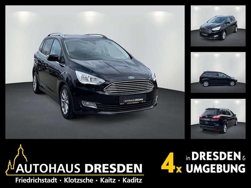 Gebraucht Ford C-MAX Titanium 125 PS (91 kW) 2015 Pantherschwarz metallic Van / Kleinbus