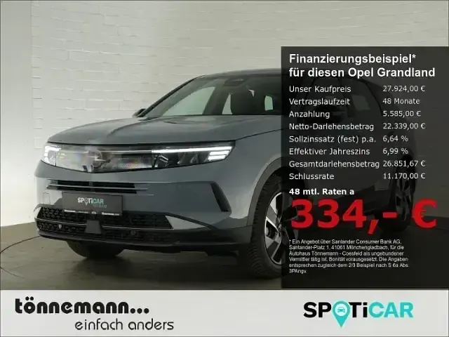 Occasion Opel Grandland Electric Edition 145 ch (106 kW) 2025 SUV