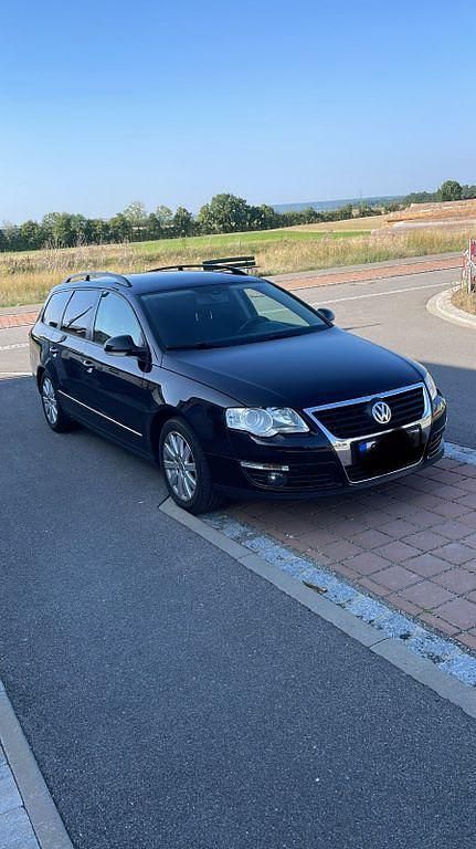 Schwarz Gebraucht 2007 VW Passat Sportline Kombi | 3.400 € (Fairer Preis) - Bild 1/4
