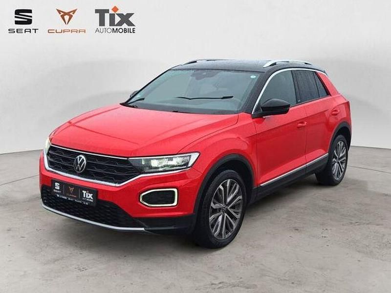 Rot Gebraucht 2021 VW T-Roc United SUV | 17.950 € (Fairer Preis) - Bild 1/1
