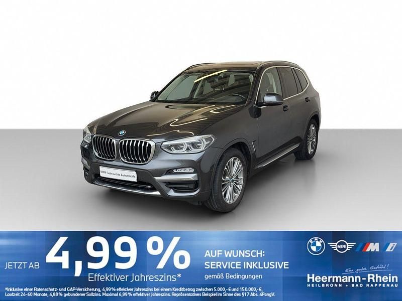 Gebraucht BMW X3 Luxury Line 252 PS (185 kW) 2018 Sophistograu met. SUV
