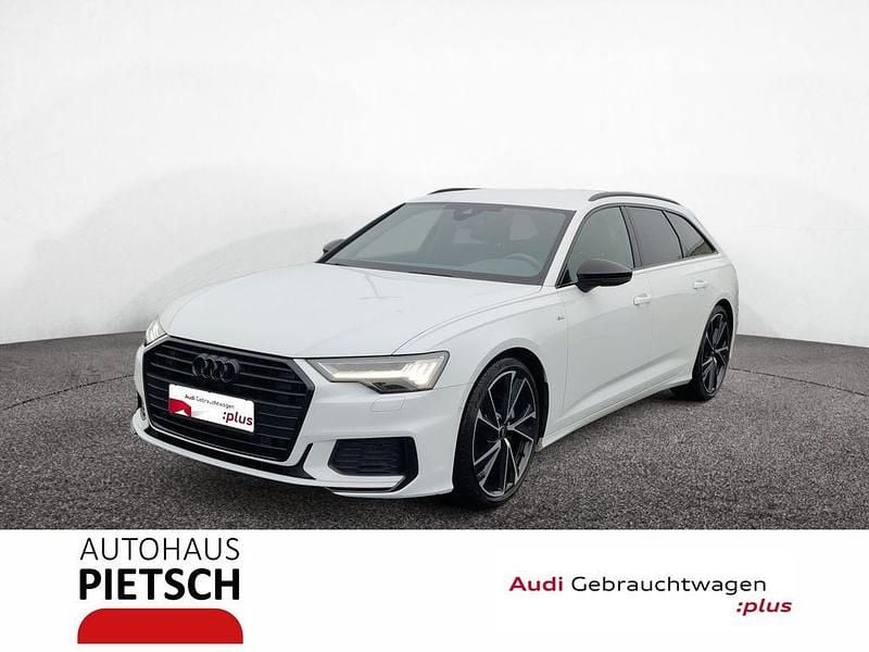 Gletscherweiß metallic Gebraucht 2022 Audi A6 S-Line Kombi | 41.970 € (Etwas zu teuer) - Bild 1/4