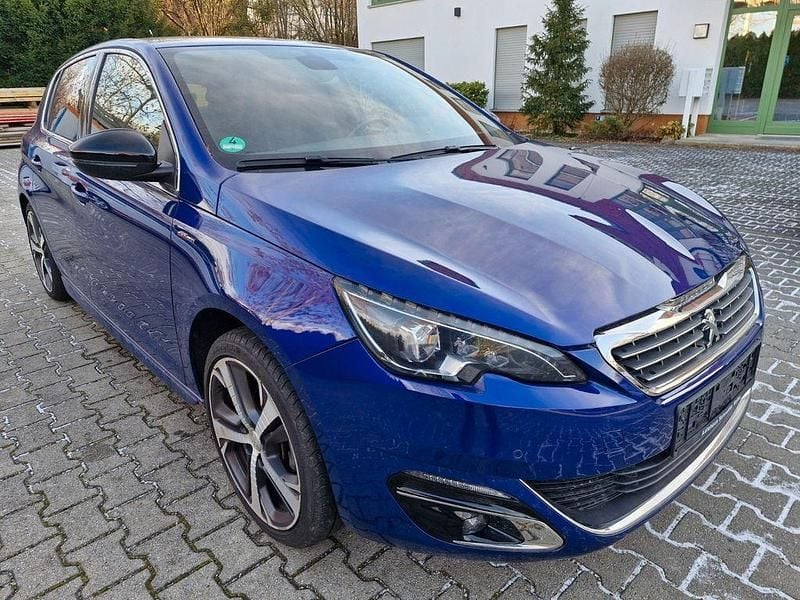 Blau Gebraucht 2016 Peugeot 308 GT-line Limousine | 6.399 € (Guter Preis) - Bild 1/4