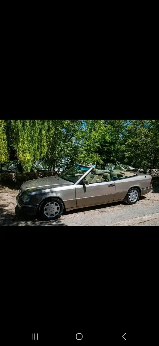 Gebraucht Mercedes E320 220 PS (161 kW) 1995 Silber Cabrio