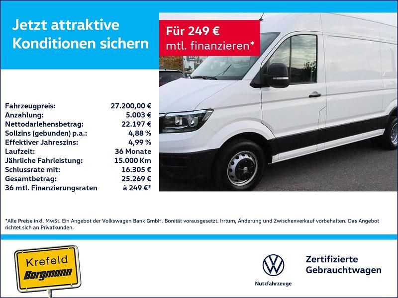 Weiss / candy weiss Gebraucht 2020 VW Crafter Van | 22.857 € (Superpreis) - Bild 1/2