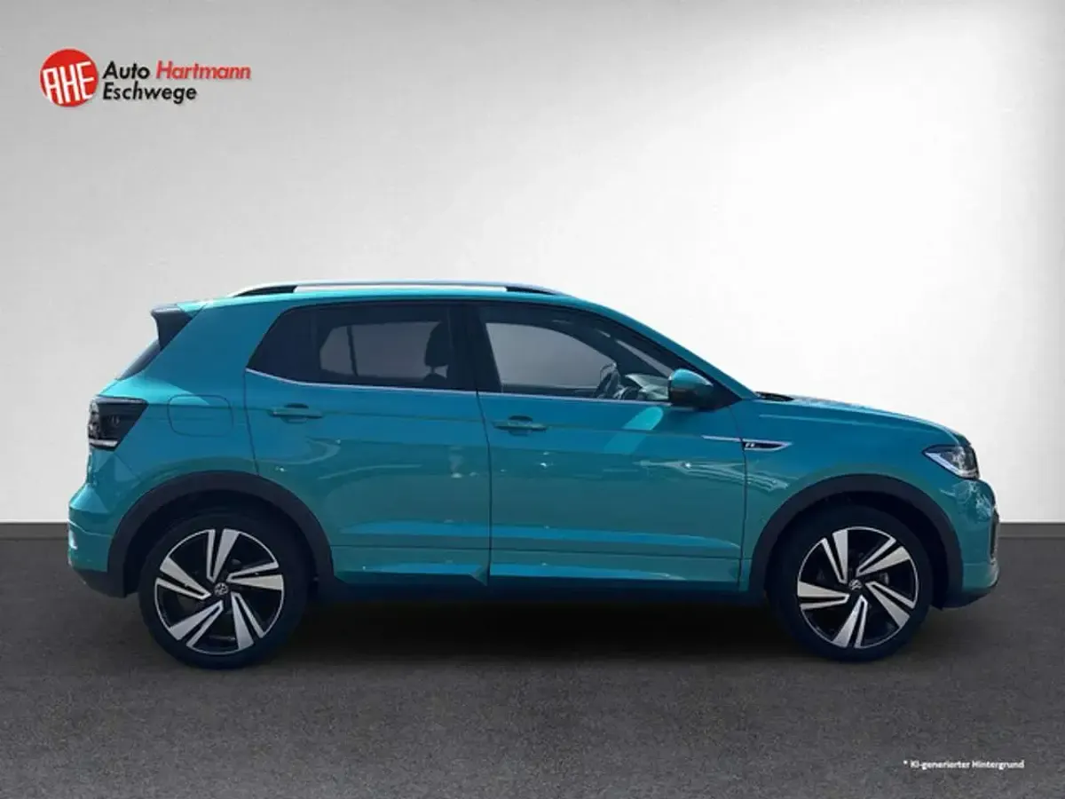 Gebraucht VW T-Cross IQ Drive 150 PS (110 kW) 2022 Blau SUV