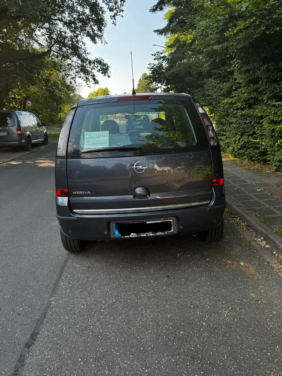 Gebraucht Opel Meriva 105 PS (77 kW) 2009 Blau Van / Kleinbus