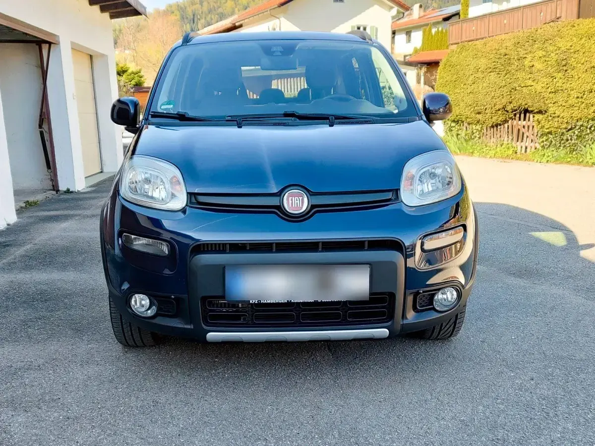 Gebraucht Fiat Panda Cross Cross 95 PS (69 kW) 2017 Blau Kleinwagen