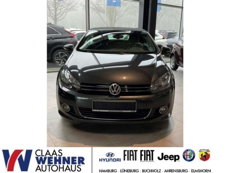 Grau Gebraucht 2016 VW Golf Cabriolet Allstar Cabrio | 15.490 € (Teuer) - Bild 1/4
