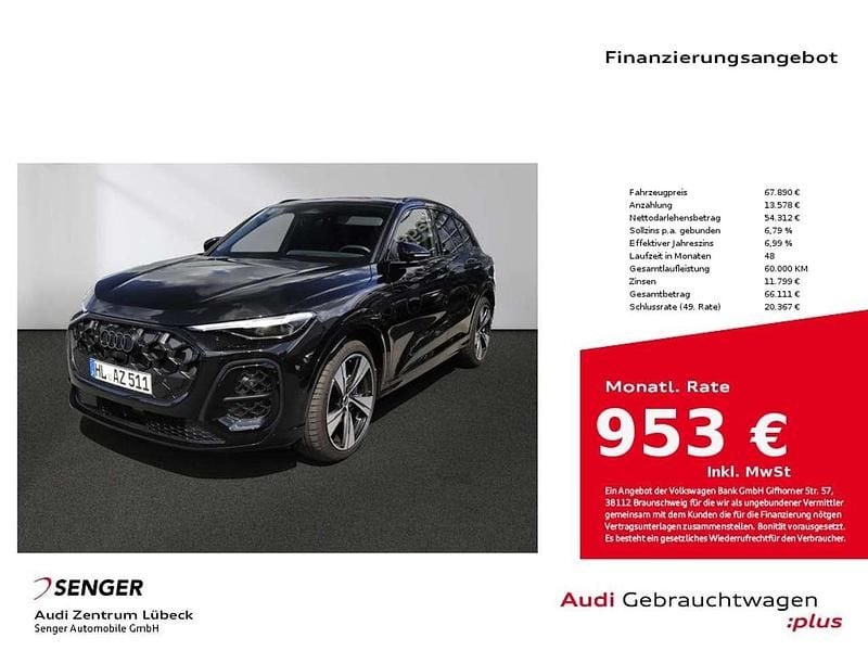 Mythosschwarz metallic Gebraucht 2025 Audi Q5 Ambiente SUV | 67.890 € (Fairer Preis) - Bild 1/4