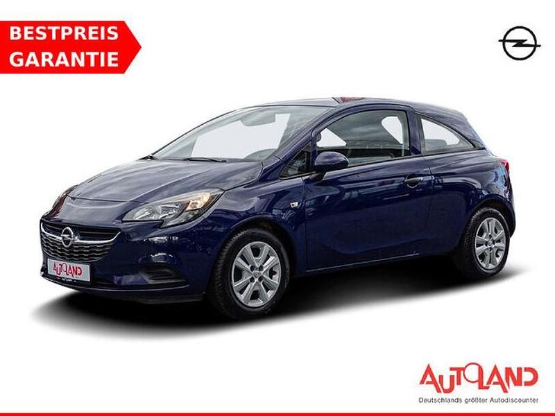 Blau Gebraucht 2017 Opel Corsa Kleinwagen | 10.990 € - Bild 1/4
