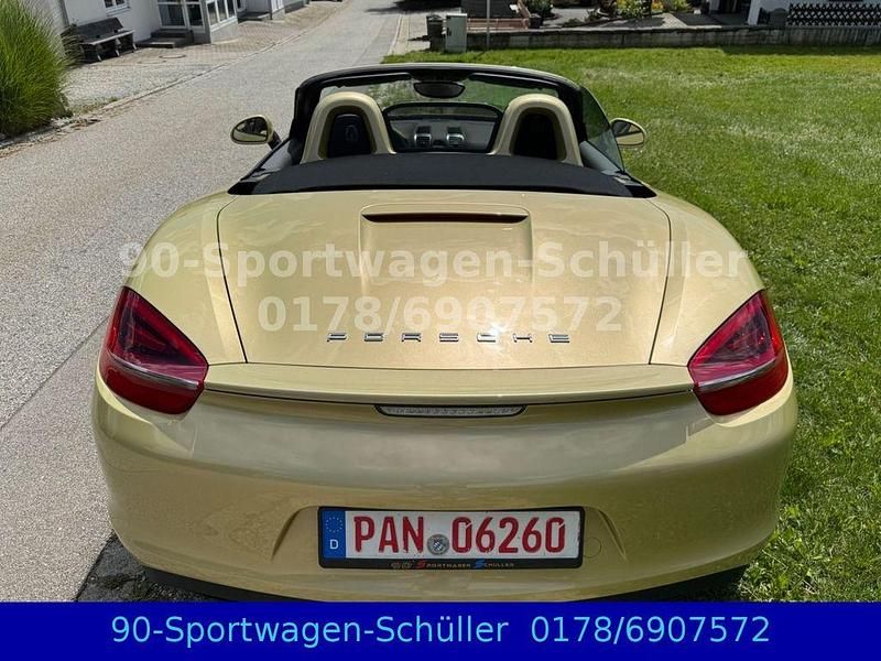 Gebraucht Porsche Boxster 265 PS (194 kW) 2014 Gold Cabrio