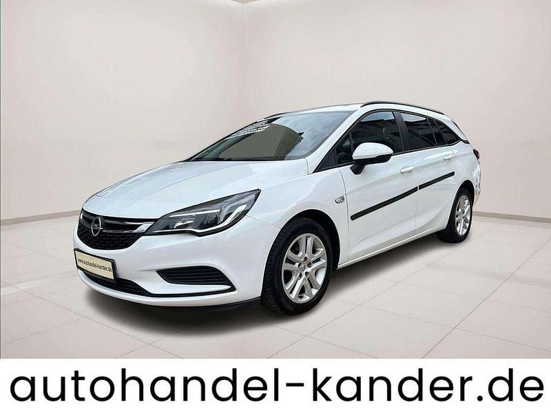 Gebraucht Opel Astra Edition 101 PS (74 kW) 2018 Weiß Kombi