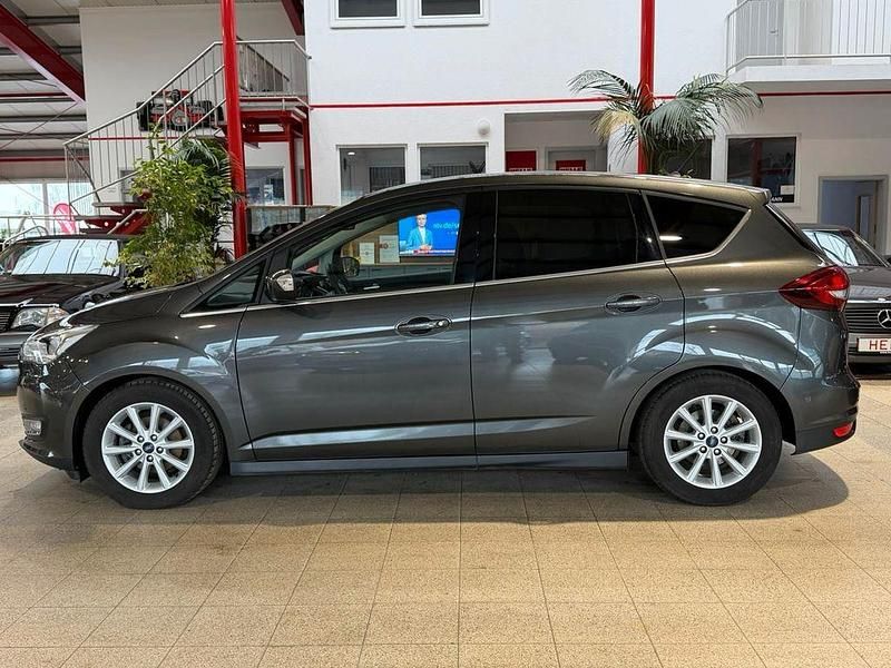 Gebraucht Ford C-MAX Titanium 125 PS (91 kW) 2018 Grau Van / Kleinbus