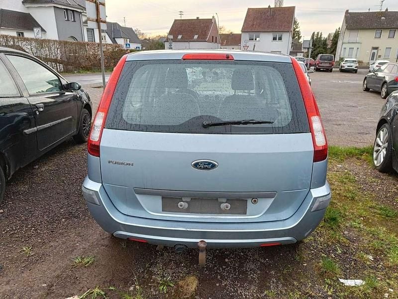 Gebraucht Ford Fusion Fun X 101 PS (74 kW) 2008 Blau Kleinwagen