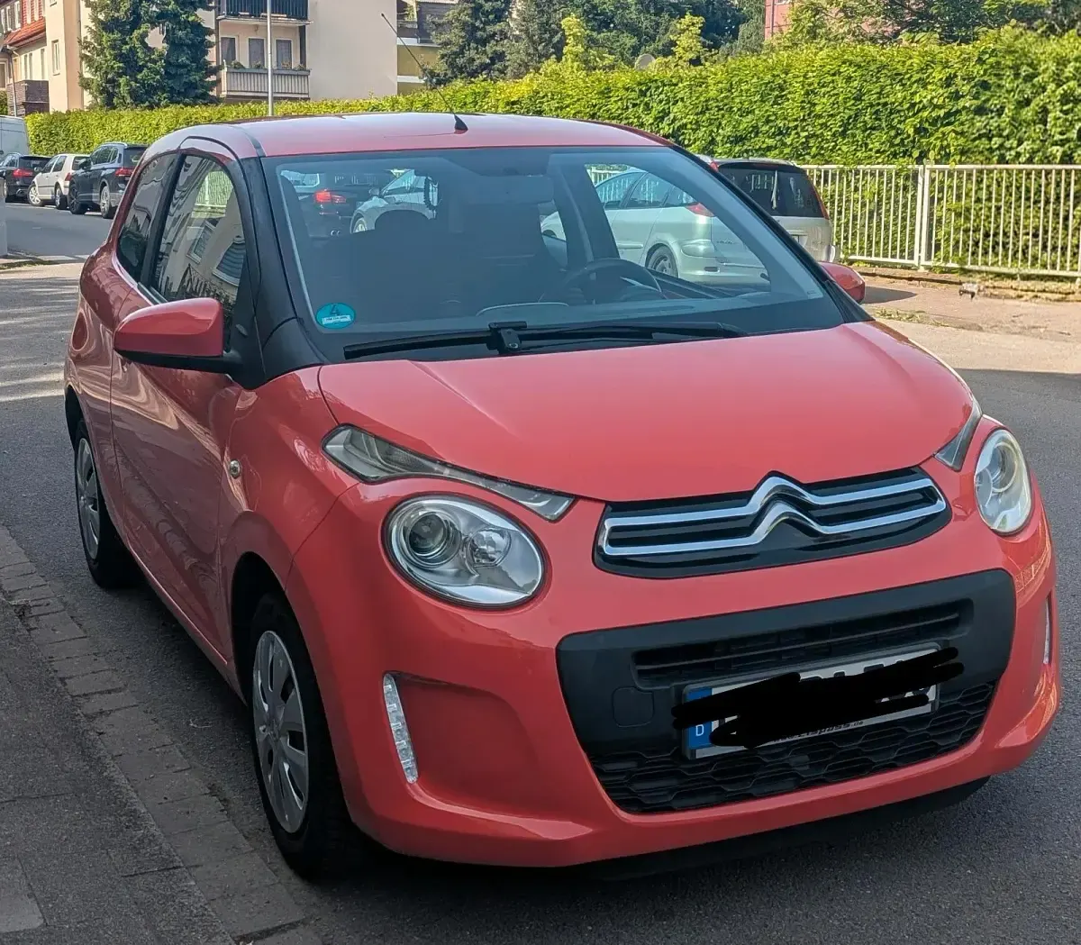 Gebraucht Citroën C1 Feel 69 PS (50 kW) 2015 Rot Kleinwagen