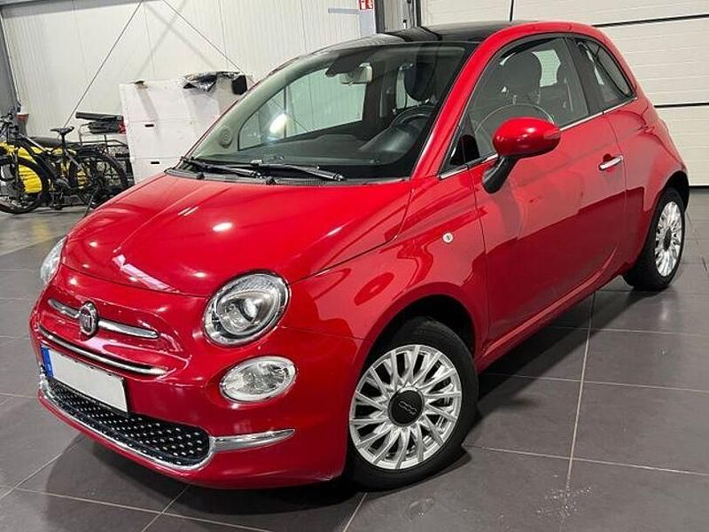 Rot Gebraucht 2019 Fiat 500 Lounge Kleinwagen | 9.995 € (Etwas zu teuer) - Bild 1/4