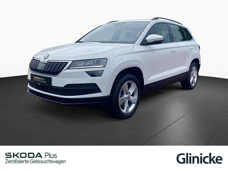 Weiß Gebraucht 2020 Skoda Karoq Ambition SUV | 16.833 € (Guter Preis) - Bild 1/4