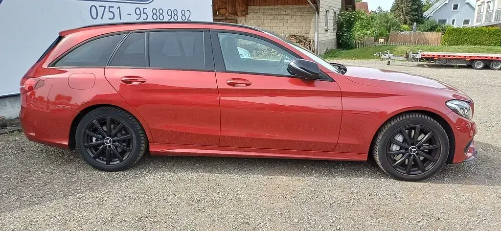 Gebraucht Mercedes C250 AMG 204 PS (150 kW) 2017 Rot Limousine