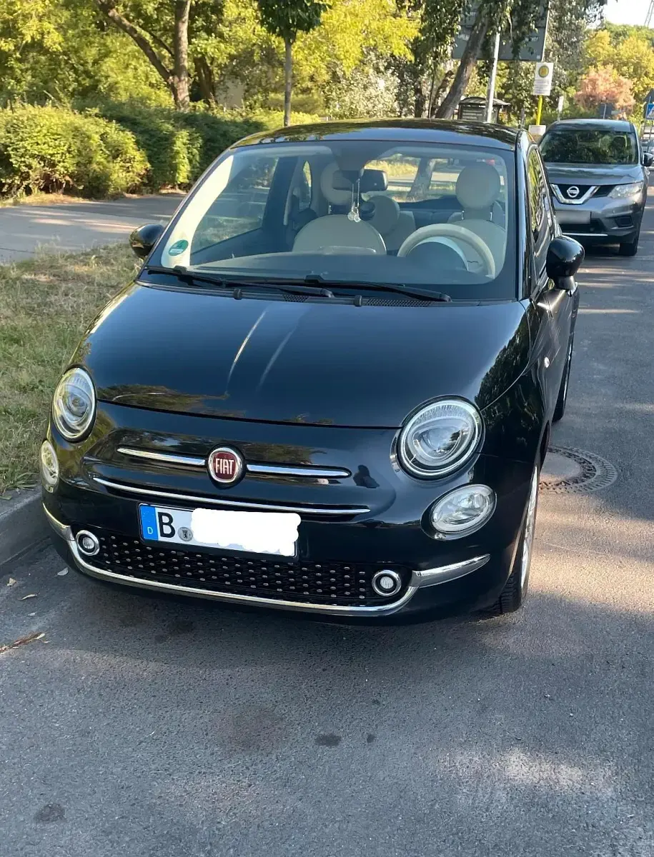 Gebraucht Fiat 500 Lounge 69 PS (50 kW) 2016 Schwarz Kleinwagen