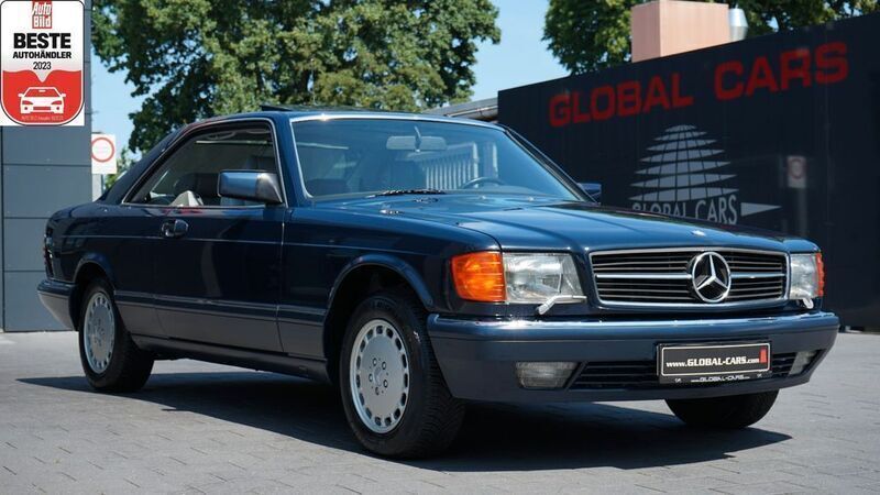 Dunkelblau 904 Gebraucht 1991 Mercedes 500 Coupé | 49.885 € - Bild 1/4