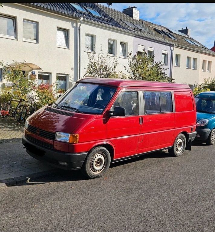 Rot Gebraucht 1993 VW T4 California Van | 10.999 € - Bild 1/4