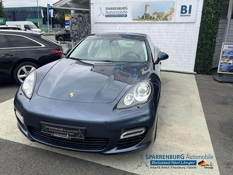 Yachtingblau Gebraucht 2010 Porsche Panamera Turbo Limousine | 21.949 € (Superpreis) - Bild 1/4