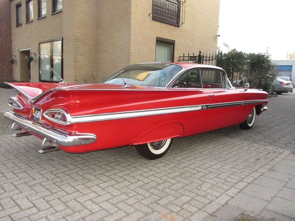 Occasion Chevrolet Coupé 252 ch (185 kW) 1959 Rouge Coupé