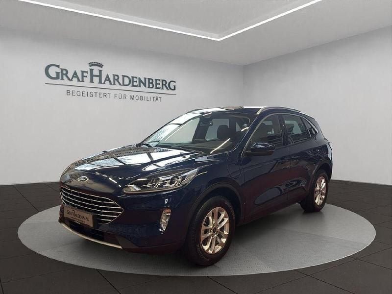 Blau Gebraucht 2022 Ford Kuga Titanium SUV | 23.480 € (Superpreis) - Bild 1/4