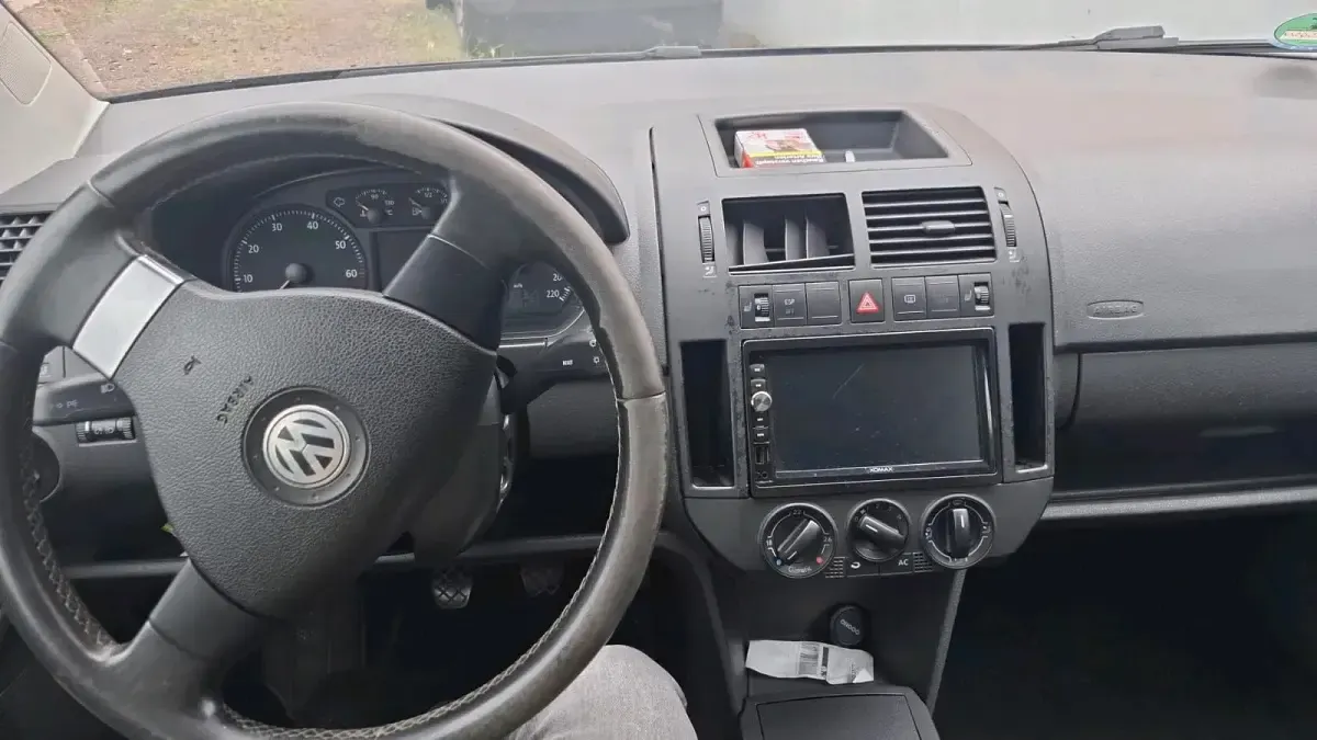 Gebraucht VW Polo 60 PS (44 kW) 2007 Schwarz Kleinwagen