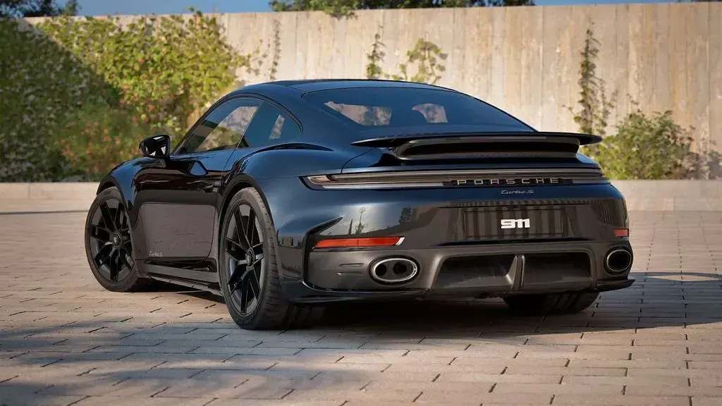 Neu Porsche 911 Turbo S 711 PS (522 kW) 2026 Schwarz Coupé