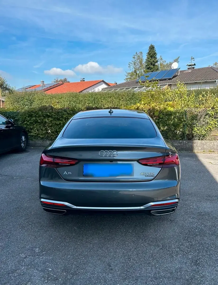 Gebraucht Audi A5 S-Line 190 PS (139 kW) 2019 Silber Coupé