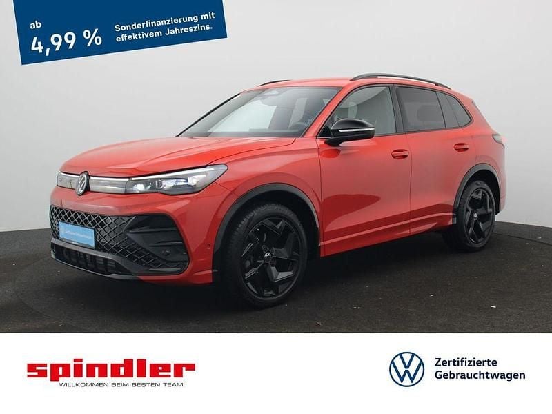 Persimmon red metallic Gebraucht 2024 VW Tiguan R-line SUV | 36.330 € (Guter Preis) - Bild 1/3