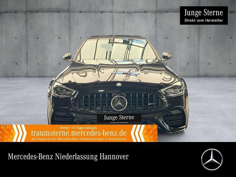 Schwarz Gebraucht 2024 Mercedes C63S AMG Night Limousine | 82.890 € (Fairer Preis) - Bild 1/3