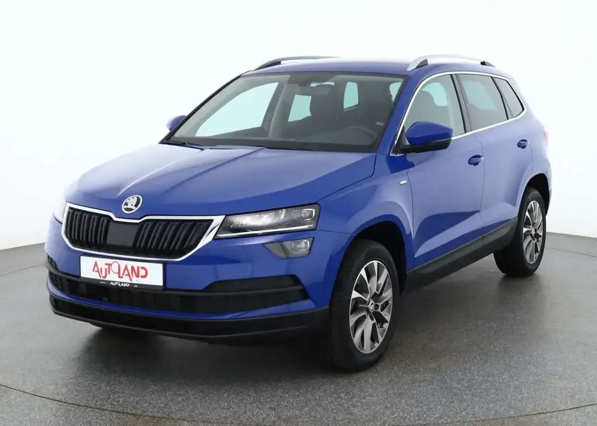 Gebraucht Skoda Karoq Style 150 PS (110 kW) 2018 Blau SUV